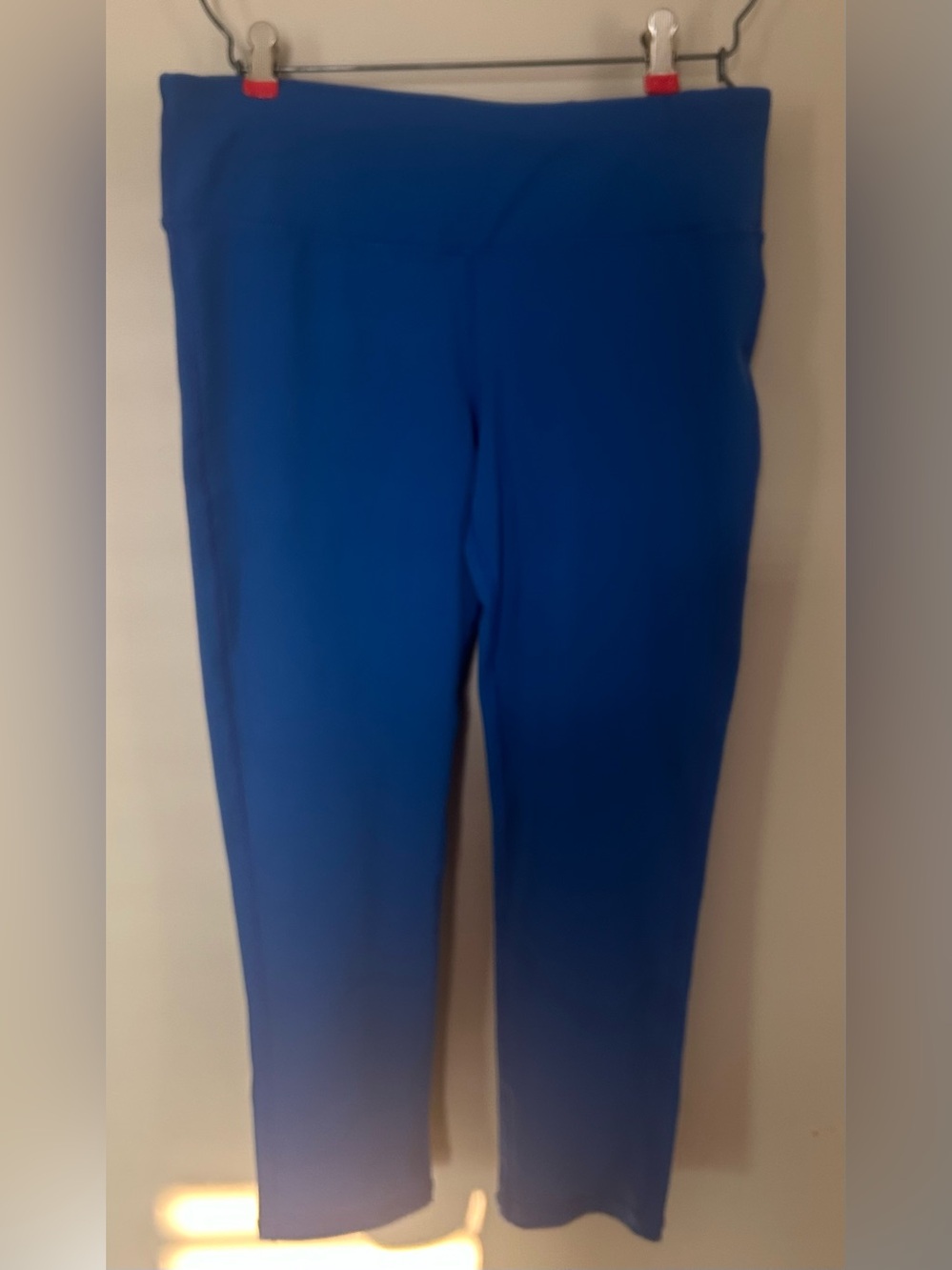 Oalka Royal Blue 3/4 Stretch Leggings